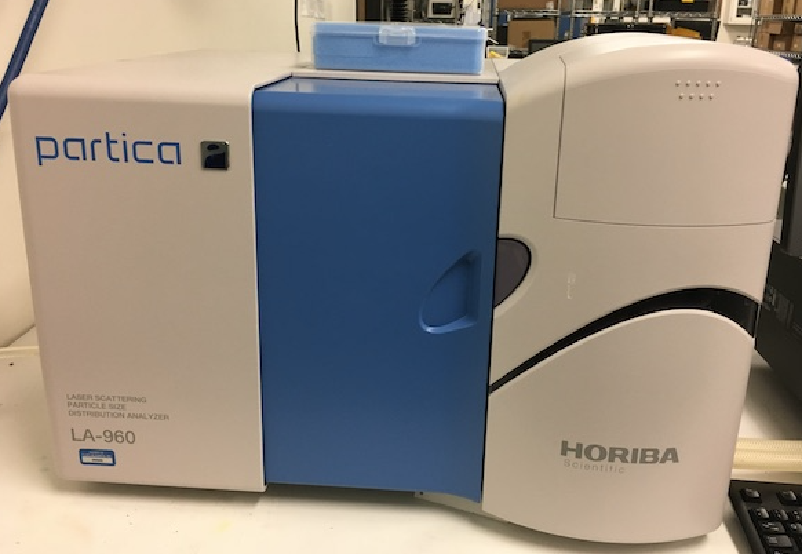 HORIBA PARTICA LA960 HORIBA LA960 Laser Scattering Particle Sizused