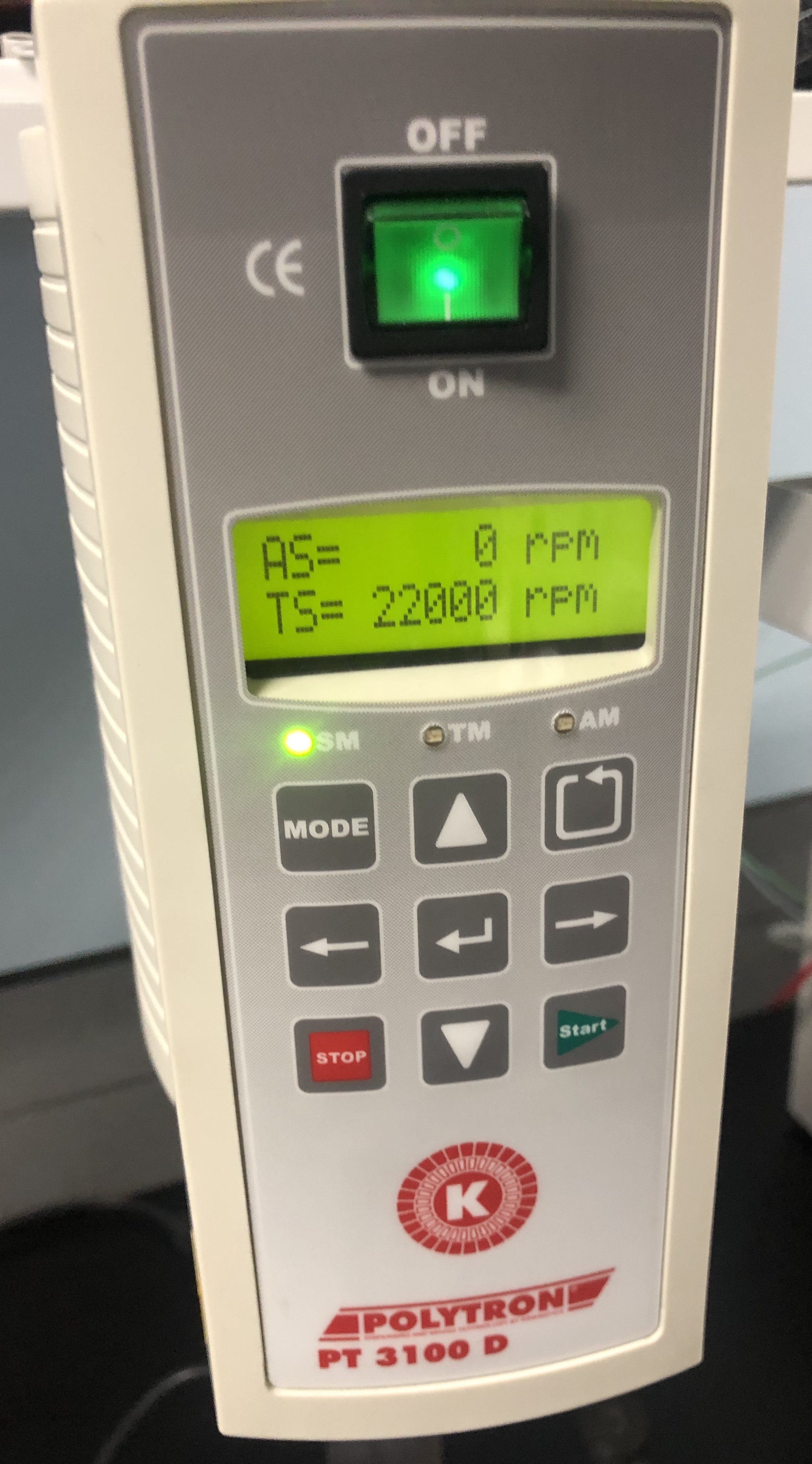 KINEMATICA PT3100D POLYTRON 3100 HOMOGENIZER