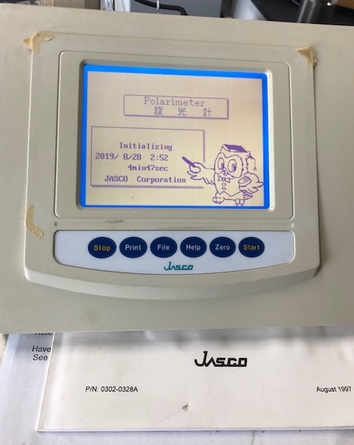 JASCO P-1030 POLARIMETER