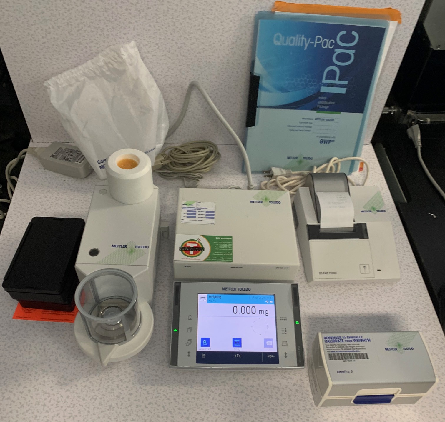 Mettler XP6 Mettler MICROBALANCE full. system