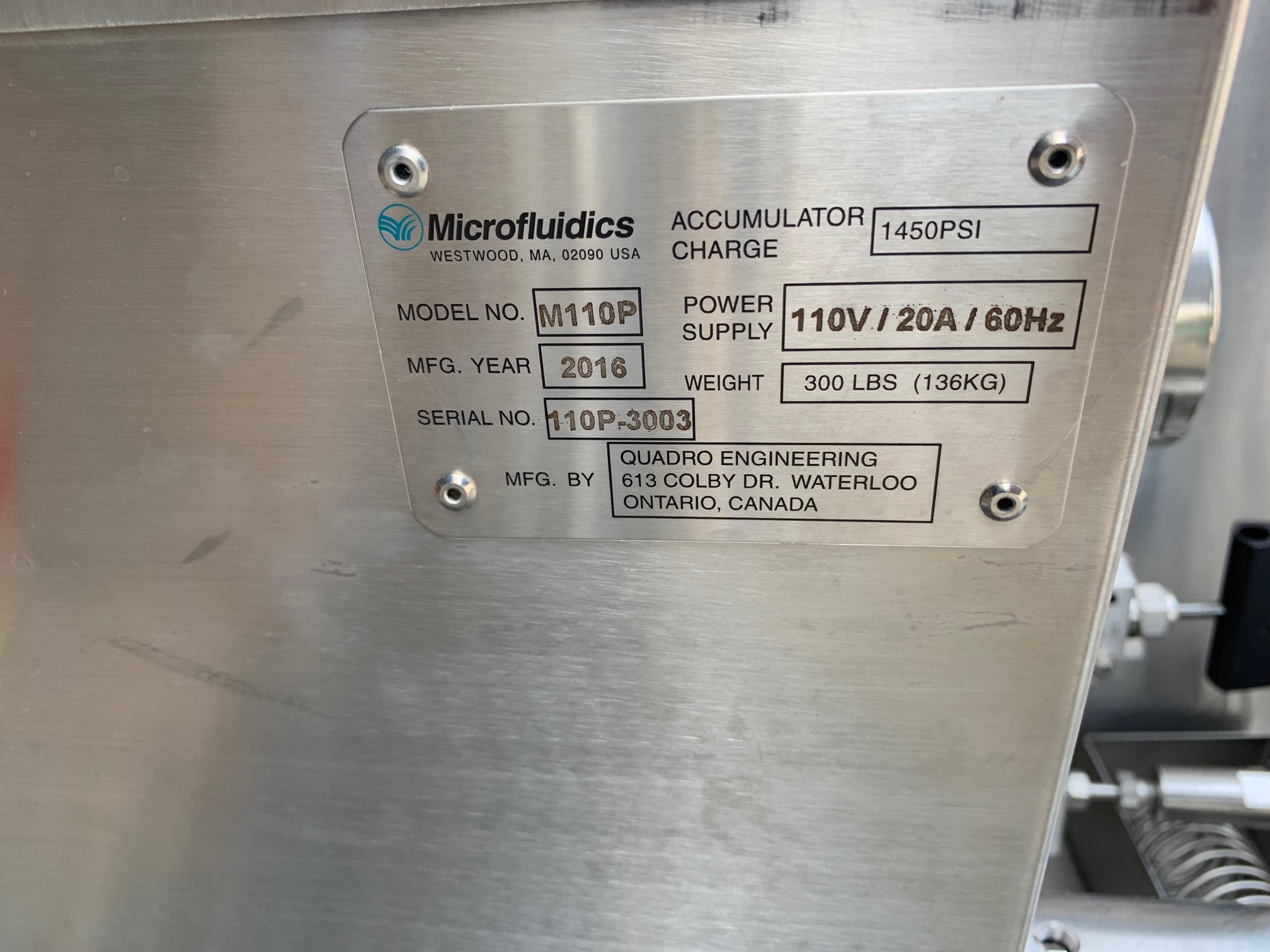 Microfluidics M110P