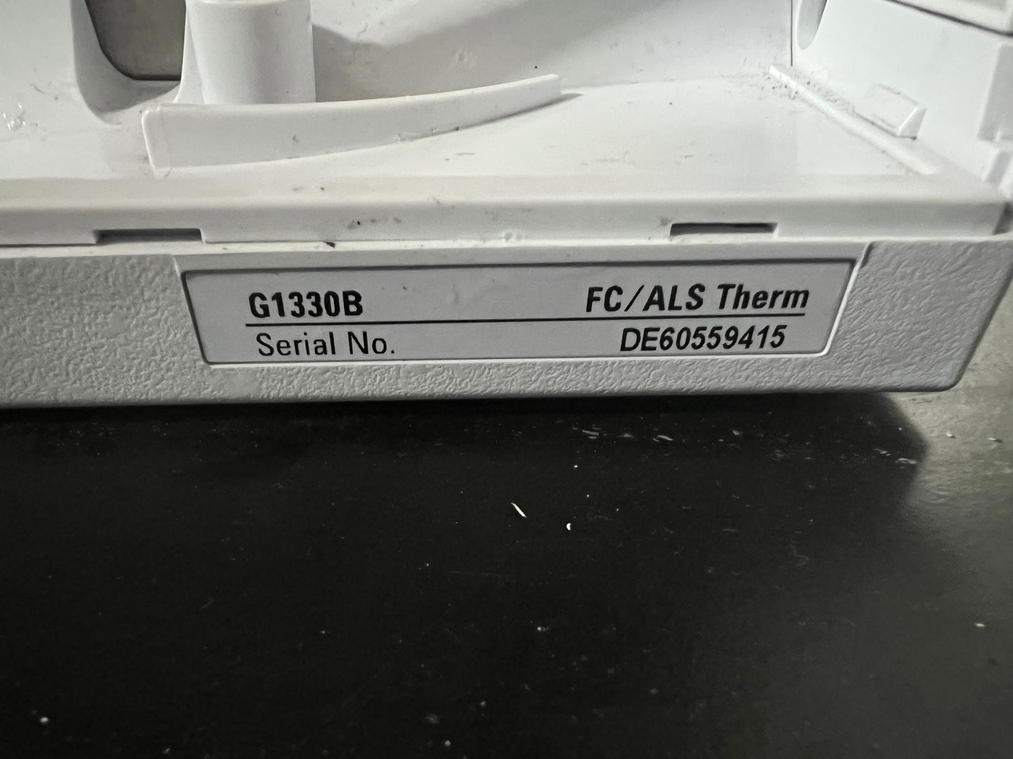 Agilent 1200 Agilent G1330B Agilent FC/ALS Therm